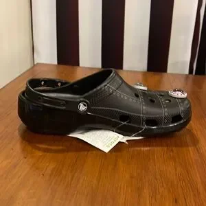 Crocs X Ron English Area 54 Clogs Shoe Sandals new Black Men’s Size 11 Crocs Men and Women main image 3